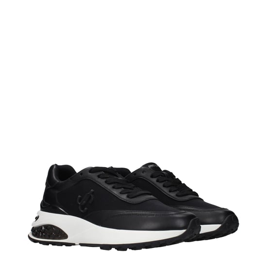Jimmy Choo Schwarze Stoff-Sneaker - Image 2