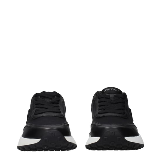 Jimmy Choo Schwarze Stoff-Sneaker - Image 3