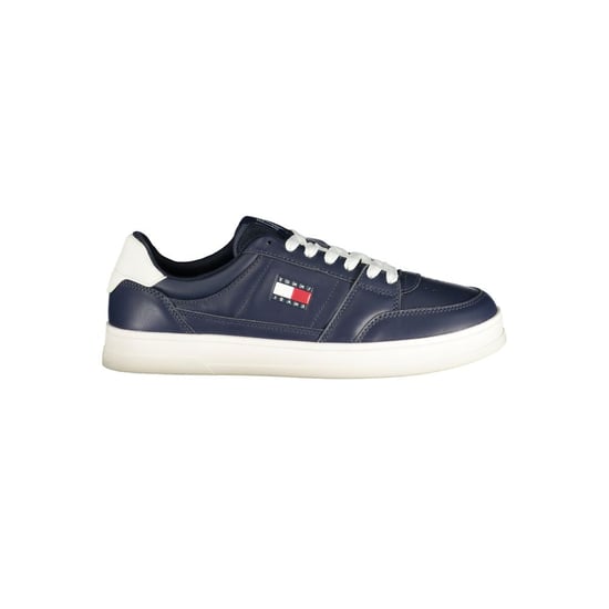 Tommy Hilfiger Blaue Leder Herren Sneakers - Image 1
