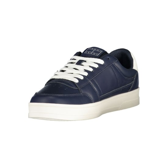 Tommy Hilfiger Blaue Leder Herren Sneakers - Image 3