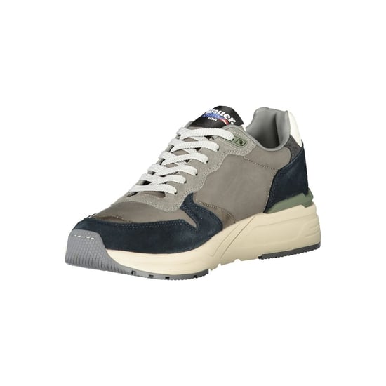 Blauer Grigio Polyurethan Herren Sneaker - Image 3