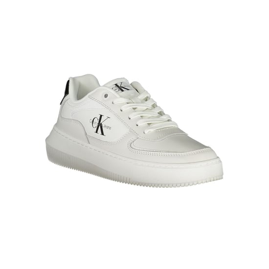 Calvin Klein Weiße Leder Damen Sneaker - Image 2