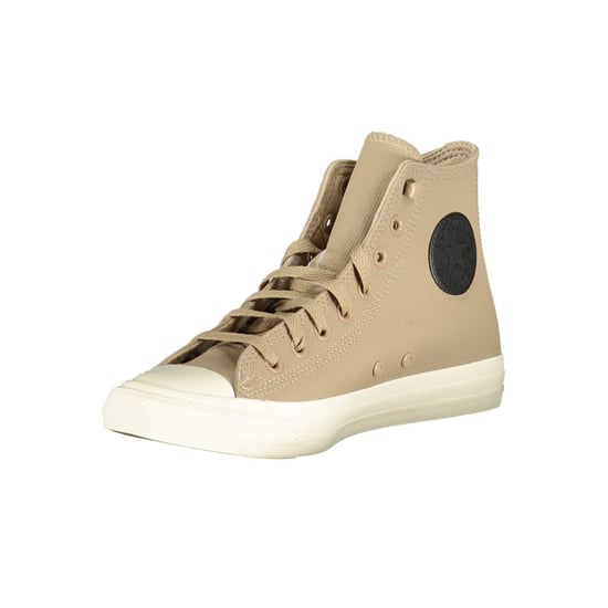 Converse Beiger Leder Unisex Sneaker - Image 3