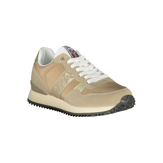 Napapijri Beige Polyester Damen Sneaker - Image 2