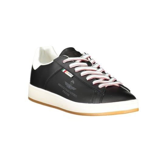Esercito 1659 Schwarze Polyurethan Herren Sneaker - Image 2