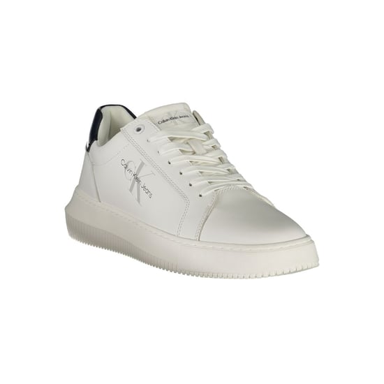 Calvin Klein Bianco Leder Herren Sneaker - Image 2