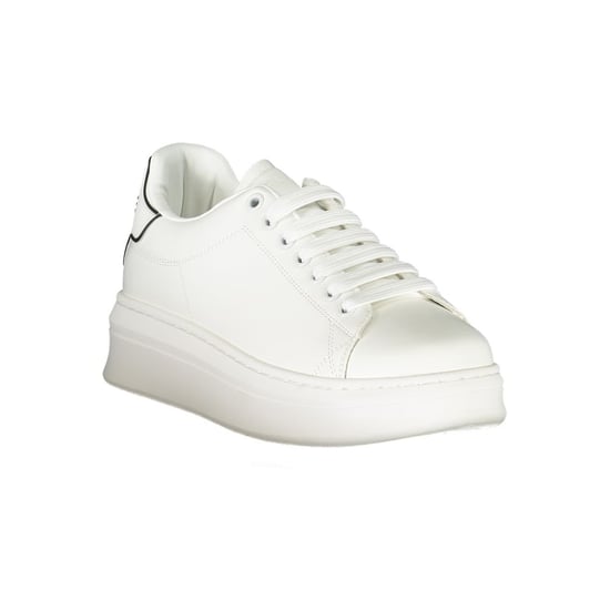 Gaelle Paris Weiße Polyurethan Damensneaker - Image 2