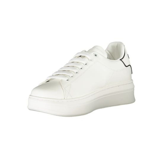 Gaelle Paris Weiße Polyurethan Damensneaker - Image 3