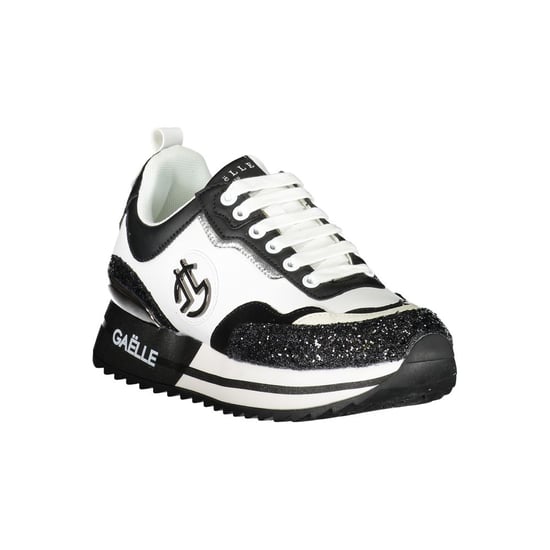 Gaelle Paris Schwarze Polyurethan Damen Sneaker - Image 2