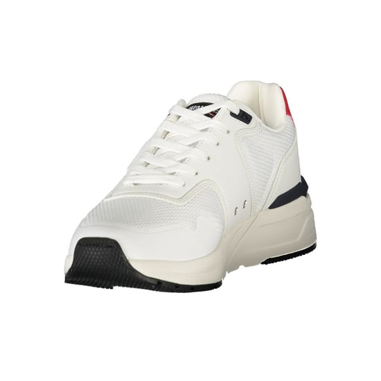 Blauer Weißer Polyester Herren Sneaker - Image 3