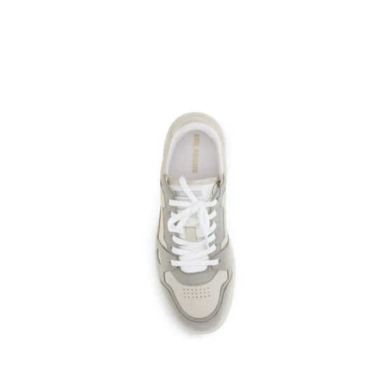 Axel Arigato Graue Kalbleder Bos Taurus Sportlichen Sneakers - Image 4