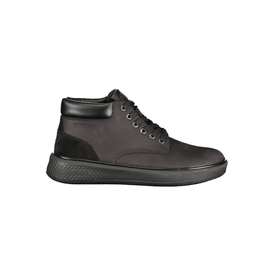 Lumberjack Schwarze Leder Herren Sneaker - Image 1