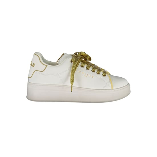 Gaelle Paris Bianco Polyurethan Damen Sneaker - Image 1