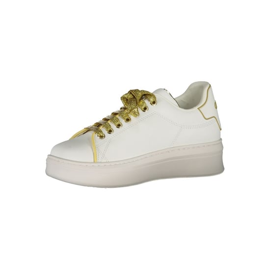 Gaelle Paris Bianco Polyurethan Damen Sneaker - Image 3