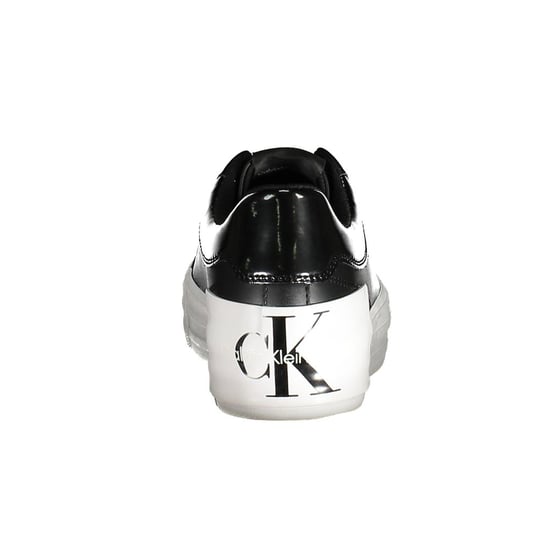 Calvin Klein Schwarze Leder Damen Sneaker - Image 2