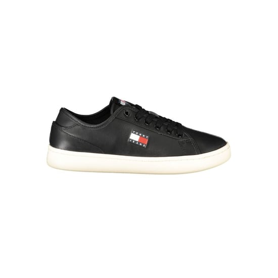 Tommy Hilfiger Schwarze Polyurethan Damen Sneakers - Image 1