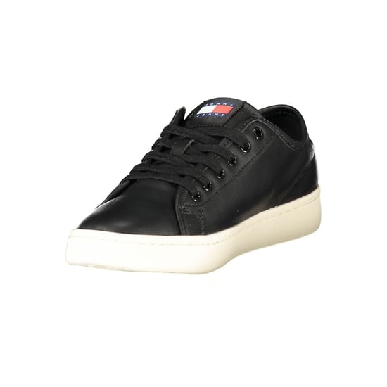 Tommy Hilfiger Schwarze Polyurethan Damen Sneakers - Image 3