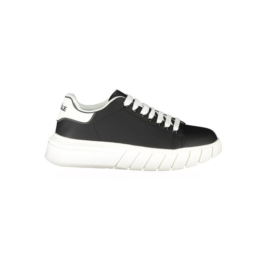 Gaelle Paris Schwarze Polyurethan Herren Sneaker - Image 1