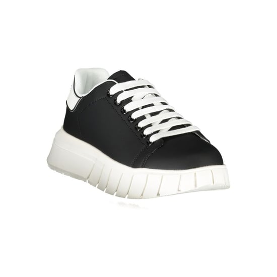 Gaelle Paris Schwarze Polyurethan Herren Sneaker - Image 2