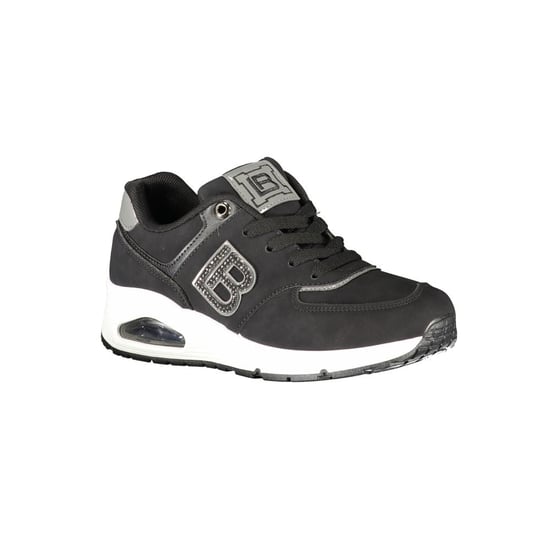 Laura Biagiotti Schwarze Polyurethan Damen Sneaker - Image 2