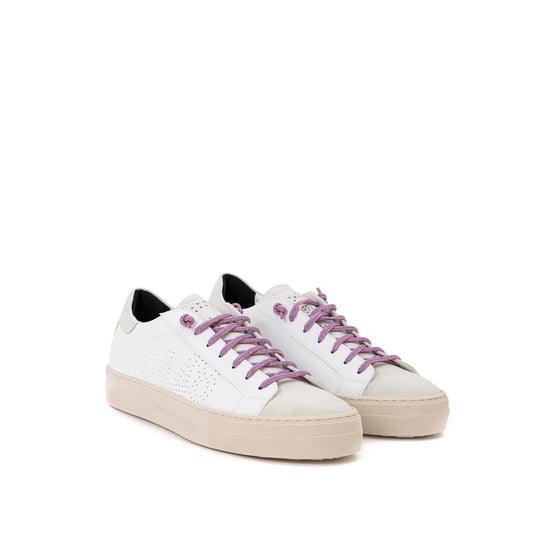 P448 Weiße Leder Sport Sneakers - Image 5