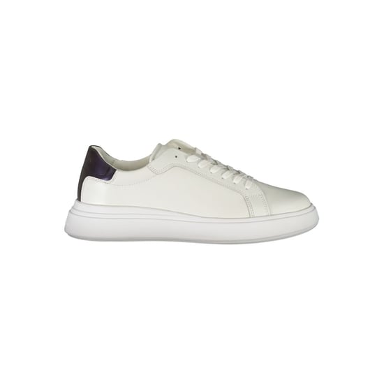 Calvin Klein Weiße Leder Herren Sneaker - Image 1