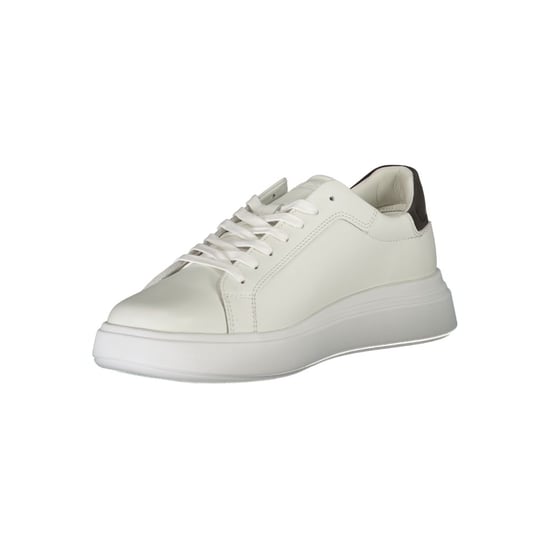Calvin Klein Weiße Leder Herren Sneaker - Image 3