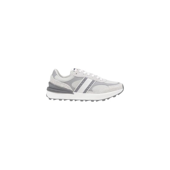Tommy Hilfiger Jeans Graue Wildleder-Leder Sportlichen Sneakers - Image 1