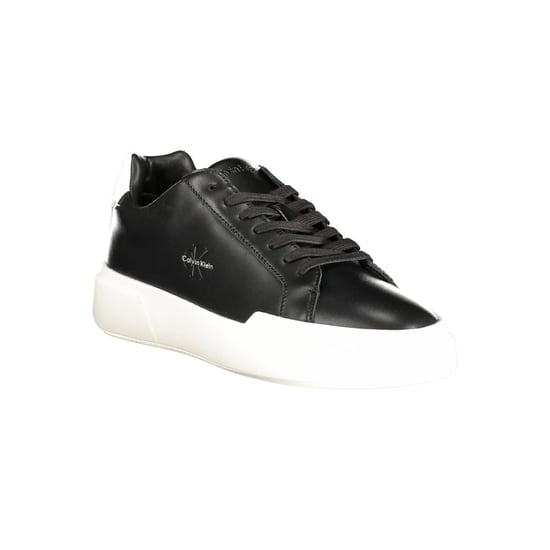 Calvin Klein Schwarze Leder Herren Sneaker - Image 2