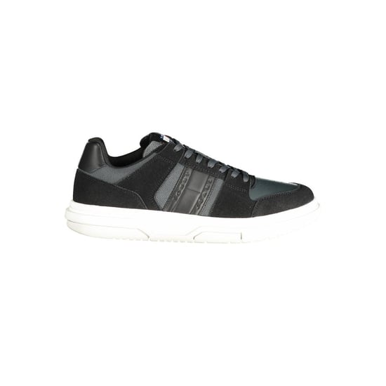 Tommy Hilfiger Schwarze Leder Herrensneaker - Image 1