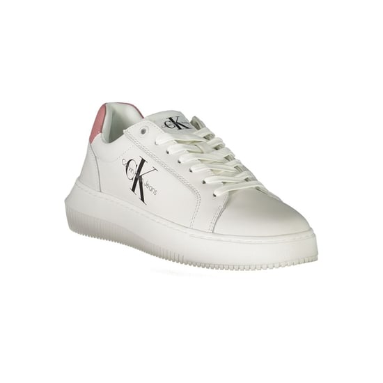 Calvin Klein Weiße Leder Damen Sneaker - Image 2