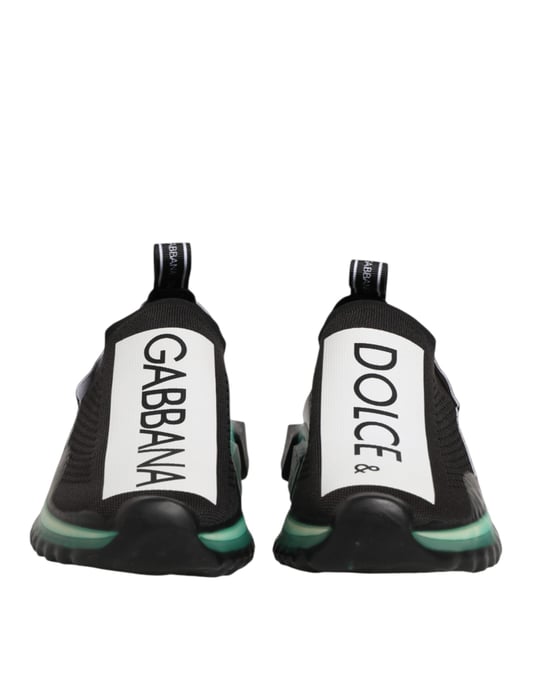 Dolce & Gabbana Schwarze Slip-On Sorrento Herren Sneaker Schuhe - Image 3