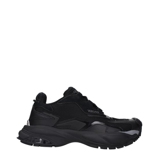 Versace Schwarze Stoff-Athletik-Sneaker - Image 1