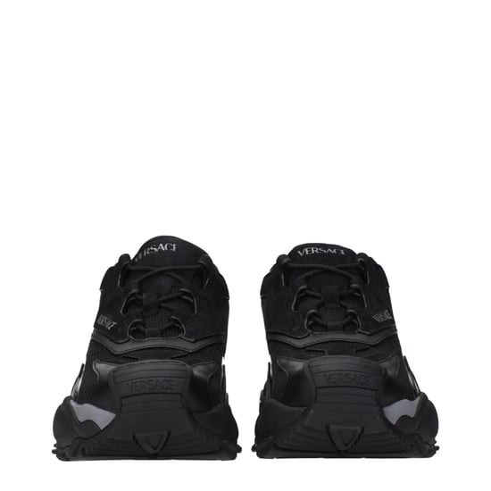 Versace Schwarze Stoff-Athletik-Sneaker - Image 3