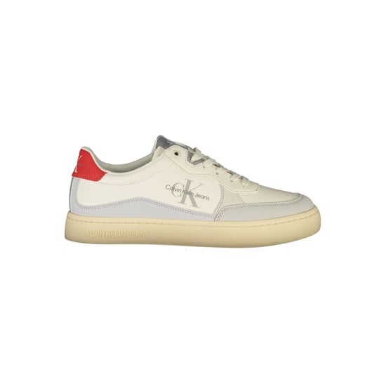 Calvin Klein Weiße Polyurethan Herrensneaker - Image 1