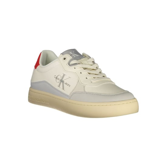 Calvin Klein Weiße Polyurethan Herrensneaker - Image 2