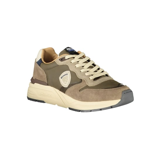 Blauer Grigio Poliuretano Herren Sneaker - Image 2