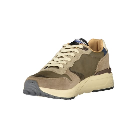 Blauer Grigio Poliuretano Herren Sneaker - Image 3