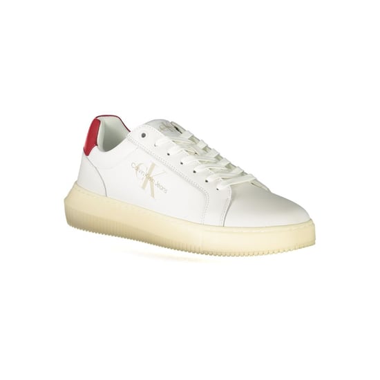 Calvin Klein Bianco Leder Herrensneaker - Image 2