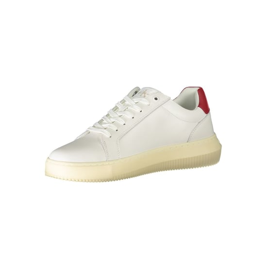 Calvin Klein Bianco Leder Herrensneaker - Image 3