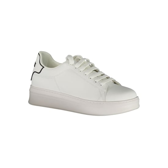 Gaelle Paris Bianco Poliuretano Herren Sneaker - Image 2