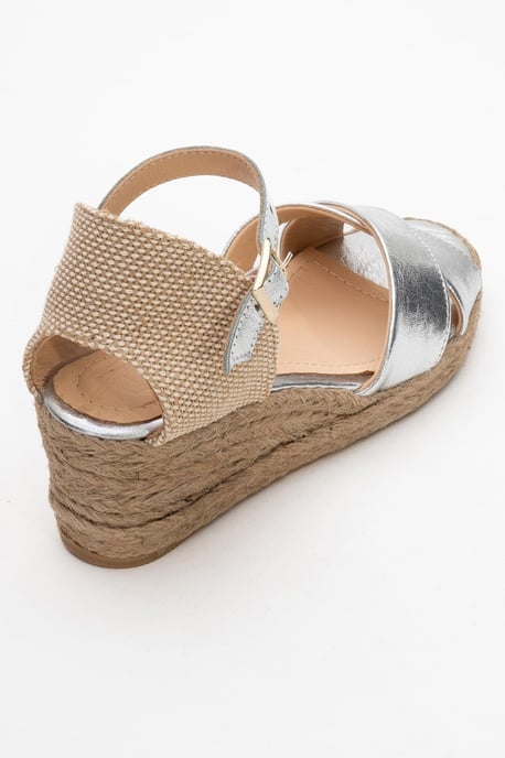 Miria Leder Plateau Espadrille (Damen) - Image 4