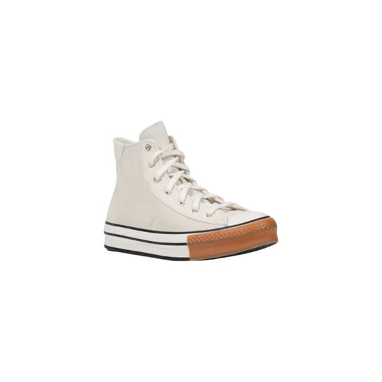 Converse Creme Leder High-Top Sneaker - Image 2