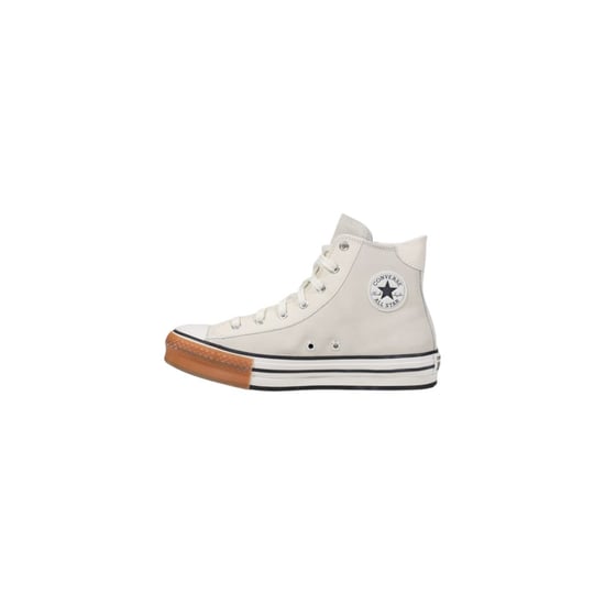 Converse Creme Leder High-Top Sneaker - Image 3