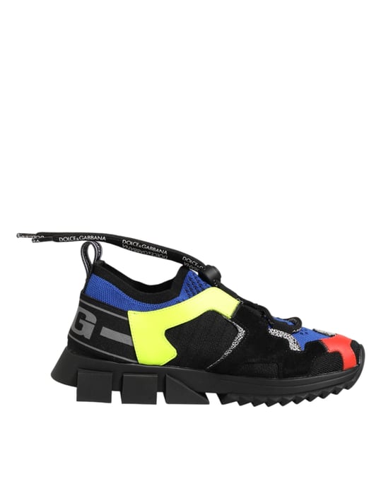 Dolce & Gabbana Mehrfarbige Low Top Sorrento Sneakers Schuhe - Image 2