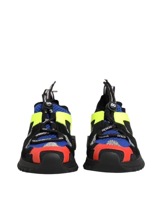 Dolce & Gabbana Mehrfarbige Low Top Sorrento Sneakers Schuhe - Image 3