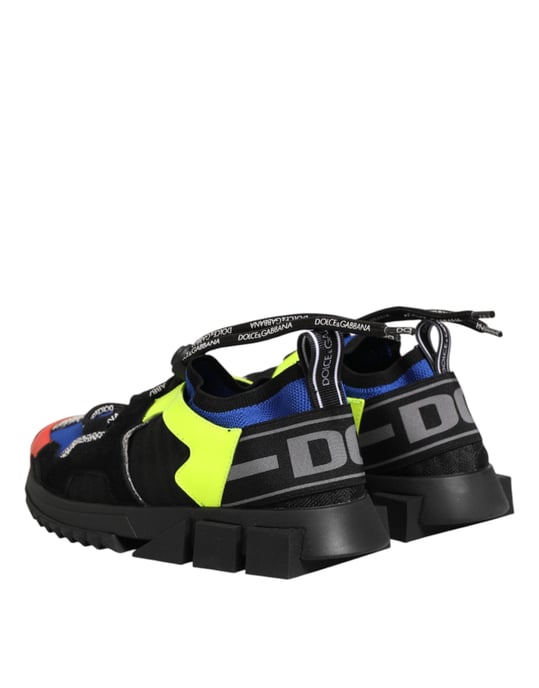 Dolce & Gabbana Mehrfarbige Low Top Sorrento Sneakers Schuhe - Image 6
