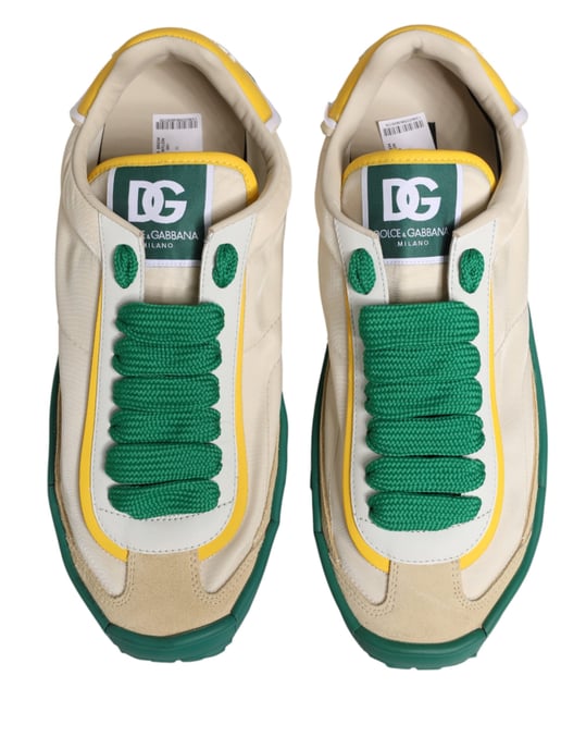 Dolce & Gabbana Mehrfarbige Old Runner Schnürschuhe - Image 4