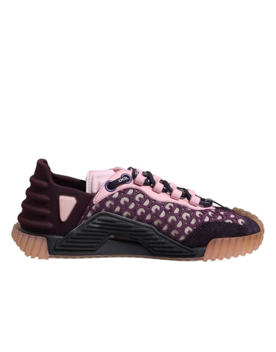 Dolce & Gabbana Mehrfarbige Logo Low Top NS1 Sneakers Schuhe - Image 1