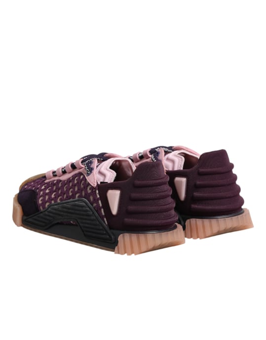 Dolce & Gabbana Mehrfarbige Logo Low Top NS1 Sneakers Schuhe - Image 6